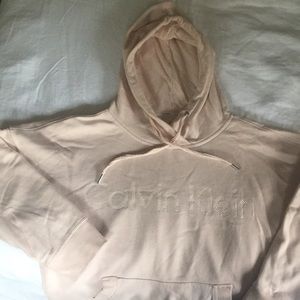 Pale Pink Calvin Klein Hoodie